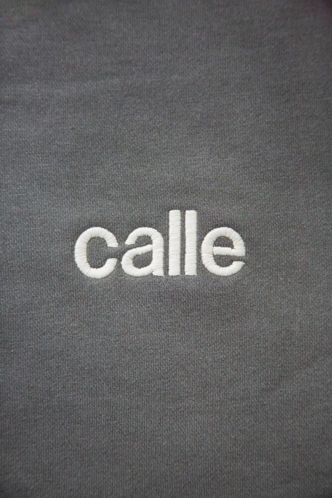 Embroidered Calle Crewneck